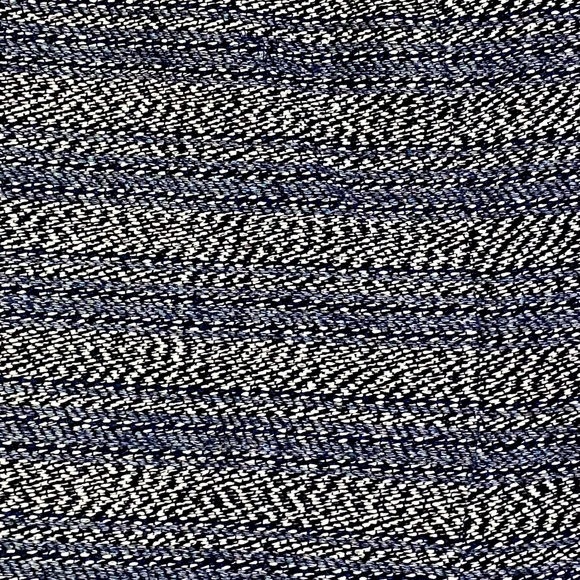 J. Crew Beautiful Blue White Fringe Pencil Skirt Boucle Tweed EUC Lined Size 6 - Picture 5 of 8